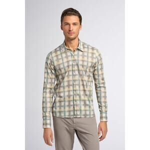 Goodman Modern twill plaid Stretch retail $198 size XXL (b4)